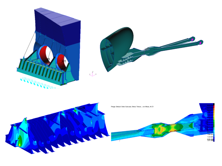 Design and analysis of keel blocks, launching ways and tie rods