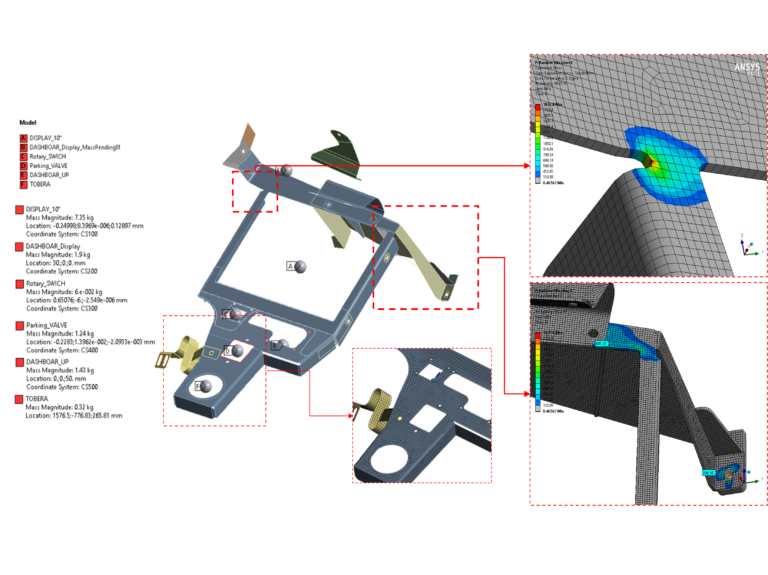 Vehicle control console