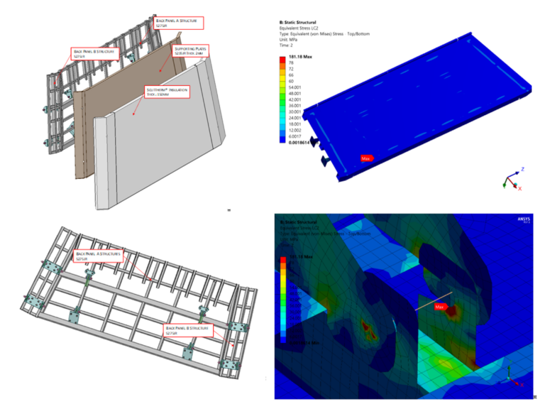 Thermal shield for a concentrated solar power tower