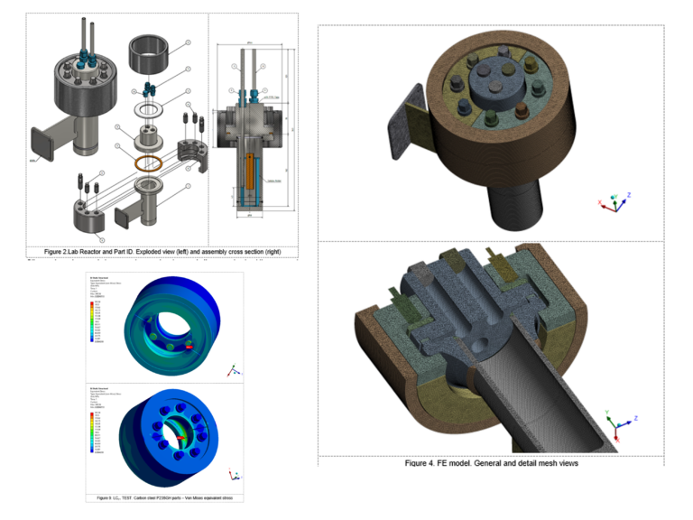 Industrial laboratory mini-reactor